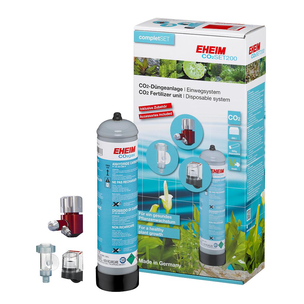 CO2SET200 set completo de CO2 de 500g inclusive botella desechable