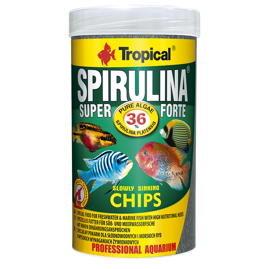 TROPICAL SUPER SPIRULINA FORTE CHIPS