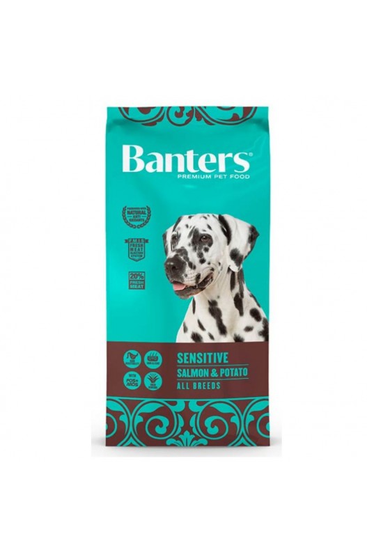 BANTERS DOG ADULT SENSITIVE SALMON 3KG