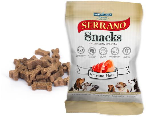 Snacks Serrano JAMON 100 gr.