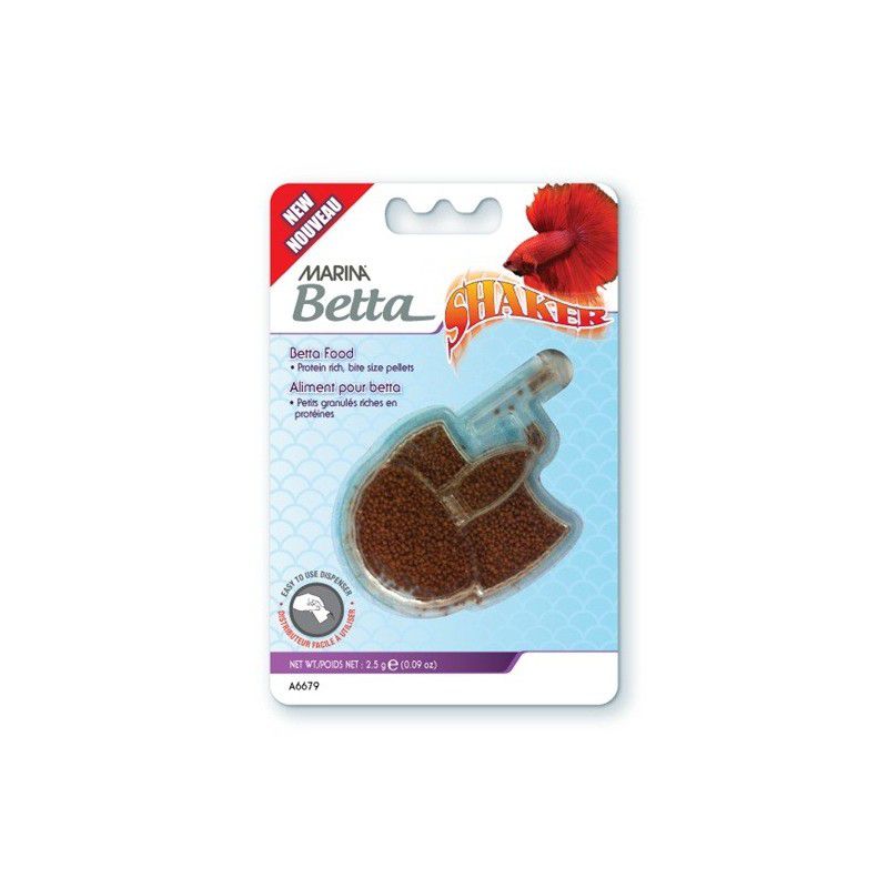 ALIMENTO BETTA SHAKER BOLITAS 2,5 G MARINA