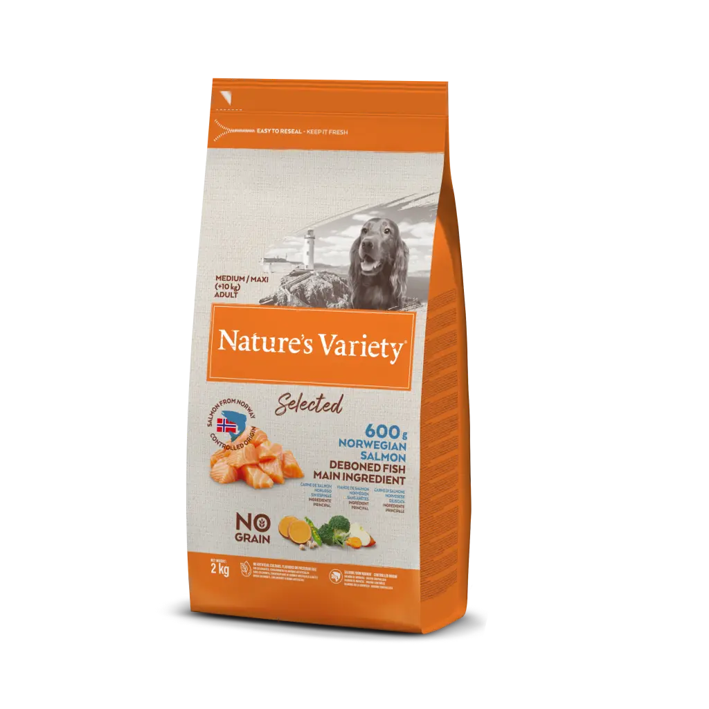 *NATURE'S VARIETY SELECTED - ADULT SALMÓN