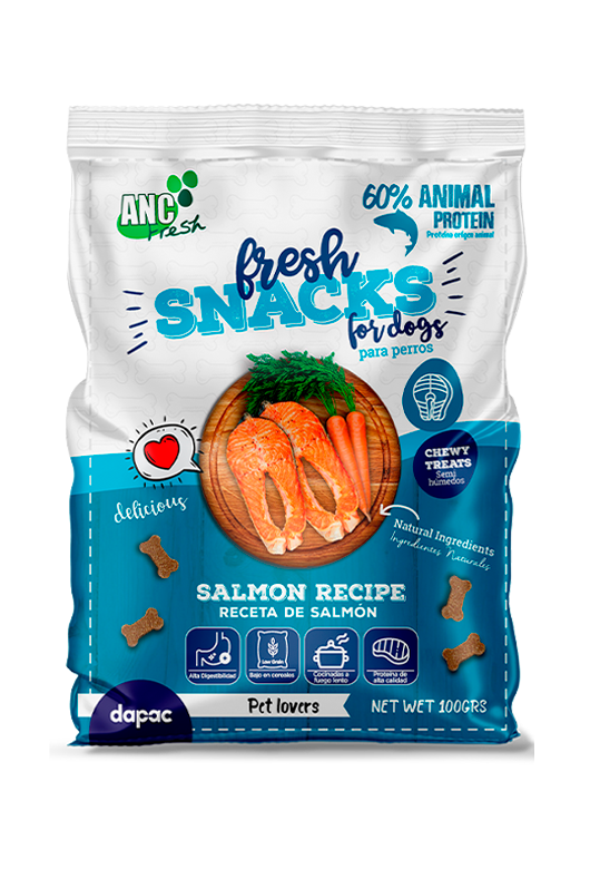 SNACKS ANC FRESH SALMON 100GR