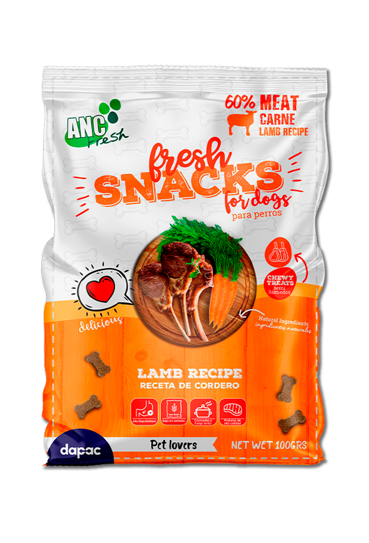 SNACKS ANC FRESH CORDERO 100GR