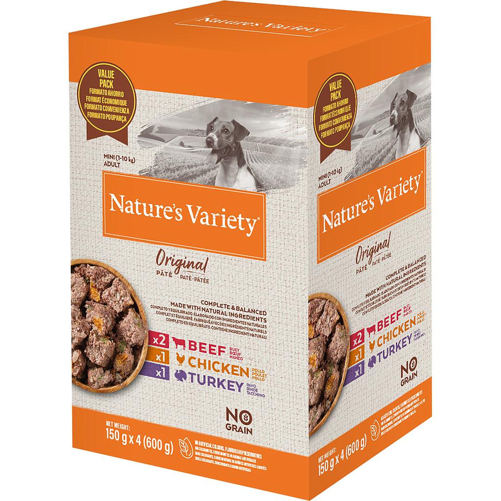 Comida húmeda Nature's Variety Original No Grain 4 x 150 g