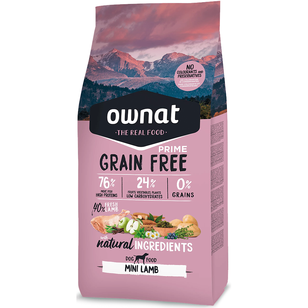 OWNAT DOG PRIME GF MINI LAMB