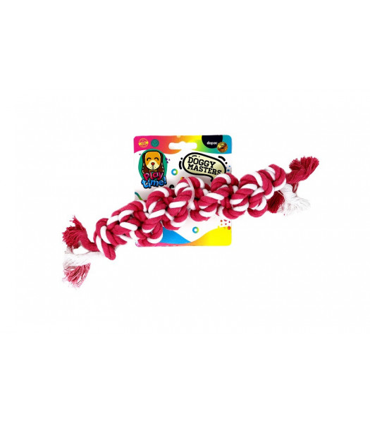 DOGGY MASTERS HUESO YUTE TRENZADO 30CM